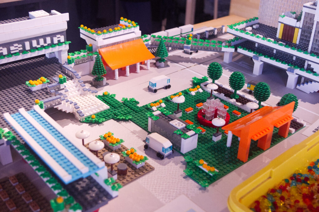 未来の柏駅
レゴブロック・ジオラマ