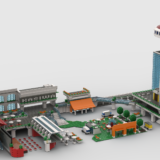 未来の柏駅東口ジオラマ