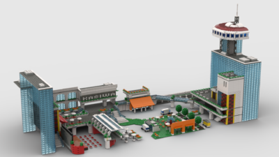 1/26より、柏駅東口ダブルデッキ「NODE」にジオラマを展示。